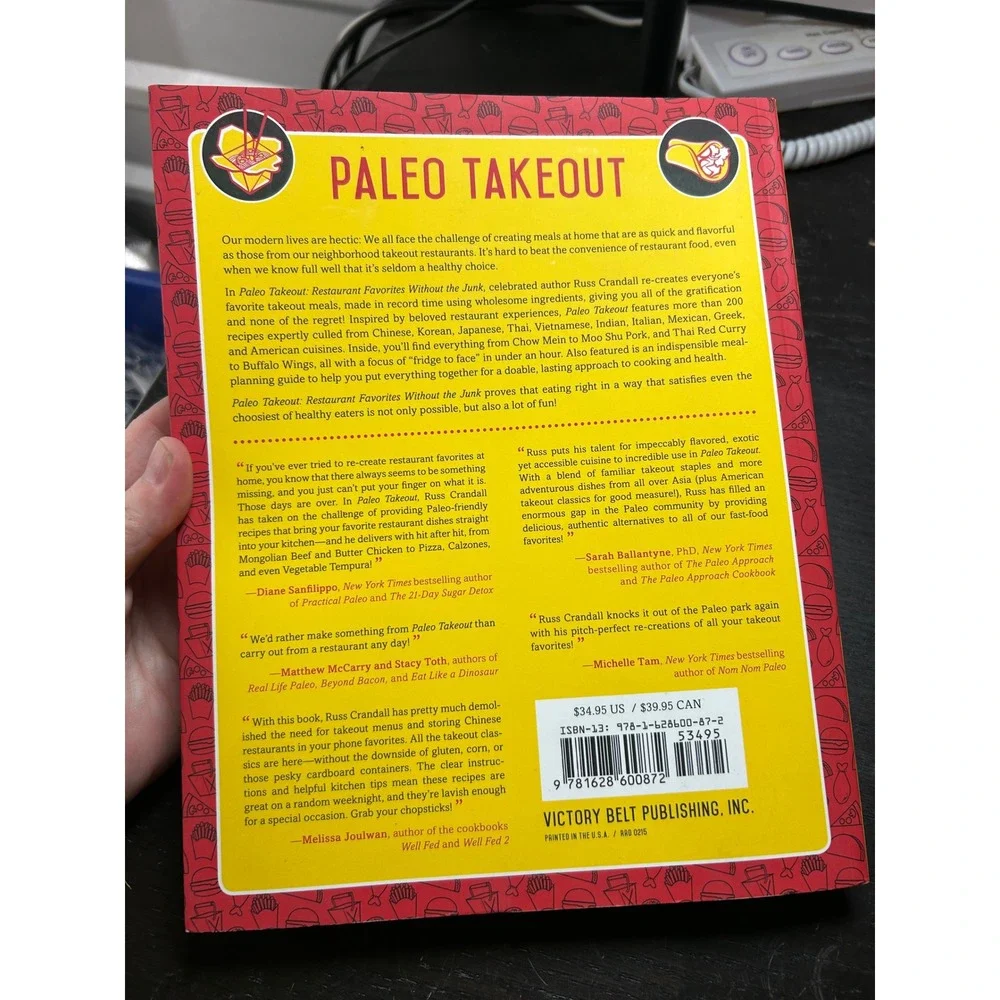 Paleo Takeout Restaurant Favorites Without the Junk Russ Crandall Cookbook 2015